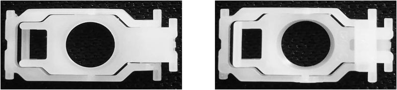 GRMTRV Replacement Individual Key Cap Hinge for MacBook Air 13'' 15'' M3 M4 A3113 A3114 A3240 A3241, 14'' 16'' Pro/Max M4 A3185 A3186 A3401 A3112 A3403 2024-2025 (Left Arrow Key) - Image 3